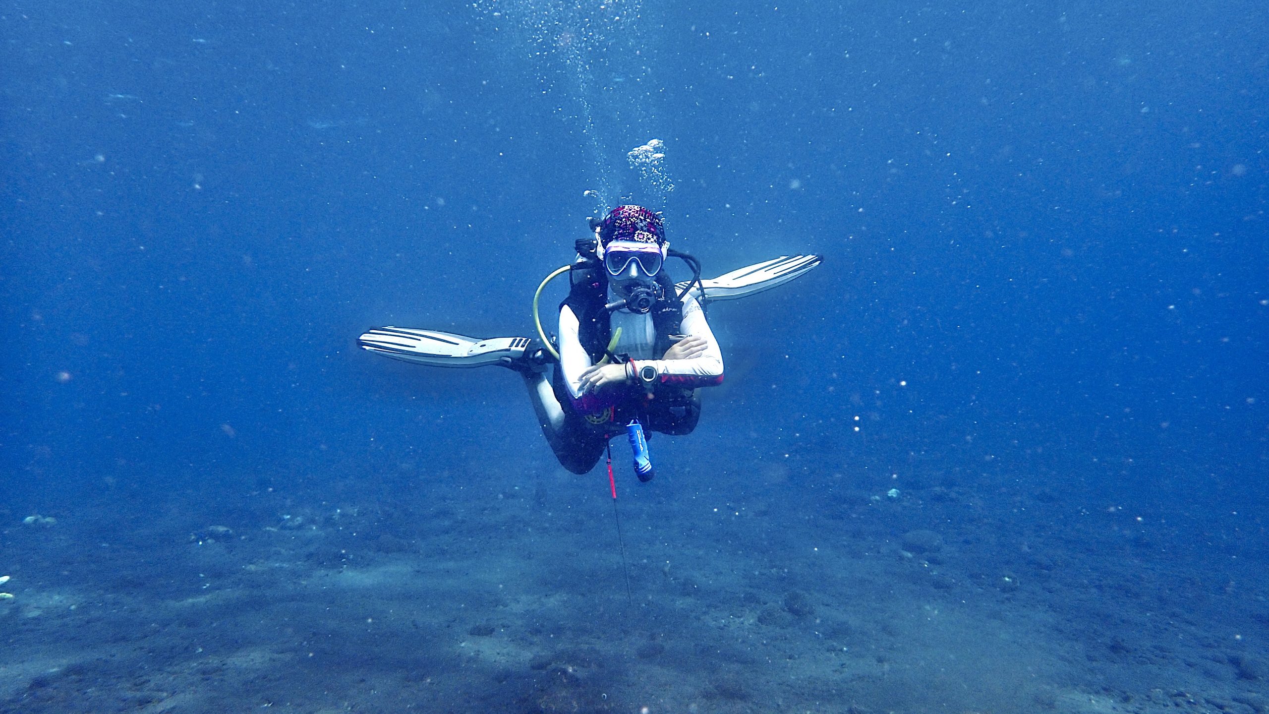 helen diving